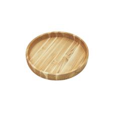 Gamela redonda em madeira teca Stolf 31,5x5cm