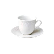 Xcara de caf em porcelana Limoges Califrnia 120ml branco