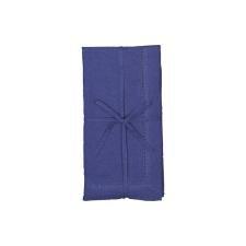 Jogo de guardanapos em tecido L'Hermitage Cotton 45x45cm 2 peas azul