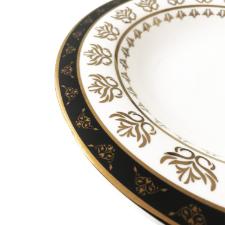 Jogo de pratos fundos em porcelana Strauss Queen 24,5cm 6 peas