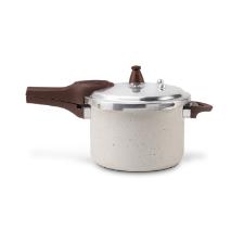 Panela de presso com induo Brinox Pressure 4,2 litros vanilla