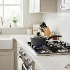 Panela Brinox Optima 20cm 2,1L revestimento cermico stone, alumnio 4,5mm e induo, PFOA Free