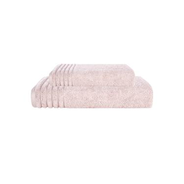 Jogo de toalhas Trussardi Imperiale 2 peas 70cmx1,40m  Soft Rose