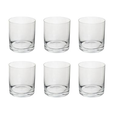 Jogo de copos para Whisky em cristal ecologico Bohemia Barware 410ml 6 peas