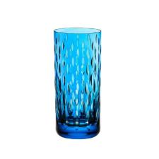 Copo em cristal Strauss Overlay Long Drink 142.152 395ml azul claro