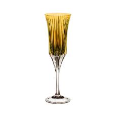 Taa de champagne em cristal Strauss Overlay 225.107.150 190ml sepia