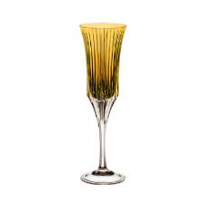 Taa de champagne em cristal Strauss Overlay 225.107.150 190ml sepia