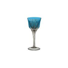 Taa de licor em cristal Strauss Overlay 225.105.150 60ml azul claro