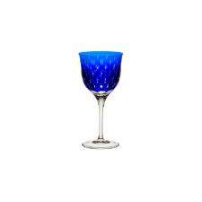 Taa de licor em cristal Strauss Overlay 225.105.152 60ml azul escuro