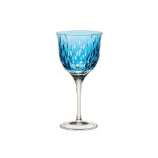 Taa para vinho branco em cristal Strauss Overlay 225.103.152 330ml azul claro