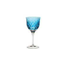 Taa de licor em cristal Strauss Overlay 225.105.152 60ml azul claro