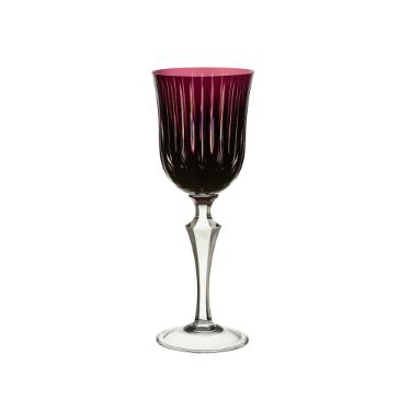Taa para vinho tinto em cristal Strauss Overlay 237.102.150 350ml ametista