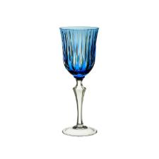 Taa para vinho tinto em cristal Strauss Overlay 237.102.150 350ml azul claro