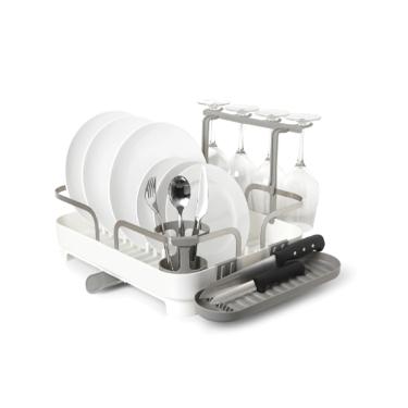 Escorredor de louas em plstico Umbra Holster 42x34x15cm branco