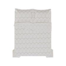 Colcha Trussardi Limonatti 200 fios Queen  2,50mx2,50m Branco/Carvalho