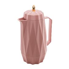 Garrafa trmica em pltico Lyor Diamond 1 litro rosa