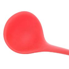 Concha para sopa em silicone Lyor 28,5x8,5cm vermelha
