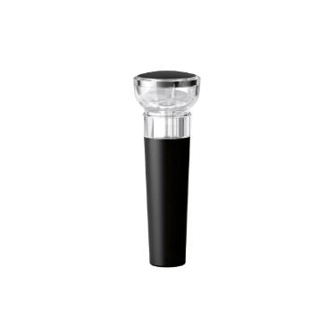 Tampa para Garrafa de vinho em plstico Kenya 9cm preta