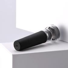 Tampa para Garrafa de vinho em plstico Kenya 9cm preta