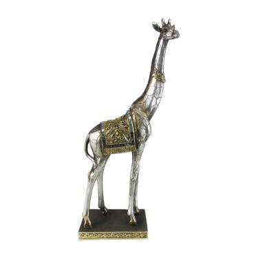Estatueta de resina Elby Girafa 40cm