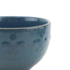 Bowl em porcelana L'Hermitage La Fleur 240ml azul