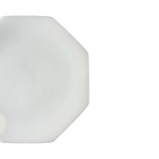 Prato sobremesa em porcelana Schmidt Prisma Coup 28cm