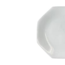 Prato sobremesa em porcelana Schmidt Prisma Coup 28cm