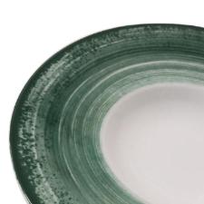 Prato para risoto em porcelana Schmidt Esfera 21cm verde