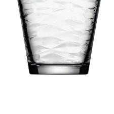 Jogo de copos baixos em vidro Pasabahe Origami 245ml 6 peas