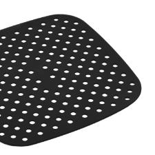 Tapete protetor em silicone para Air Fryer Lyor 18,5cm preto
