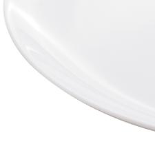 Prato para sobremesa em vidro Arcopal Apalino Diwali 19cm branco