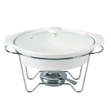 Rechaud oval em cermica Fracalanza Eleonora 1,5 litro: Elegncia e versatilidade  mesa