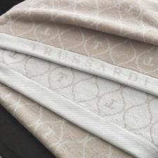 Toalha de banho Trussardi Speciale 86cmx1,60m 100% Algodo Nocciola