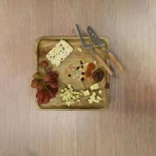 Faca para queijo cremoso em madeira e ao inox Fackelmann Sybaris 25,3cm