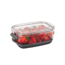 Pote para armazenar frutas e vegetais em plsttico e silicone Progressive 1 litros