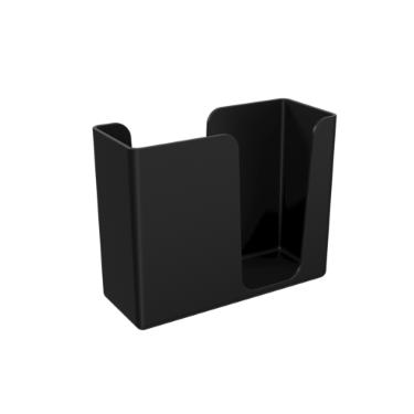 Porta-guardanapos em plstico Coza Uno 13,6x5,3x10,4cm preto