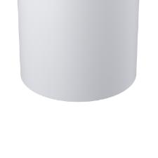 Lixeira em plstico com tampa basculante Coza 19x23cm 5,4 litros branco