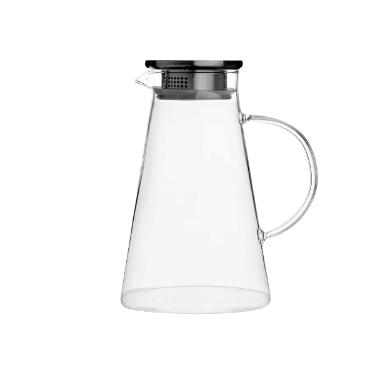 Jarra em vidro com tampa em ao inox Dynasty Twinkle 1,8 litro para sucos, drinks e gua