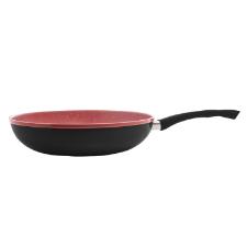 Frigideira wok de induo em alumnio revestido em cermico Lyor 28cm vermelho