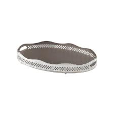 Bandeja Madeleine St. James Classique - Banho de Prata 70 cm