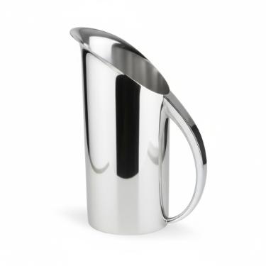 Jarra Oval para gua Saint James em Prata, 1,3 Litro, Luxo e Elegncia para Mesa