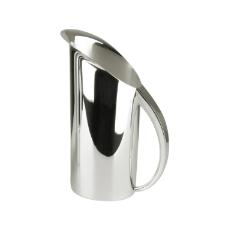 Jarra Oval para gua Saint James em Prata, 1,3 Litro, Luxo e Elegncia para Mesa