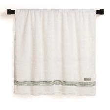 Jogo de banho e rosto Trussardi Reali 2 peas 86cmx1,50m Branco/Verde