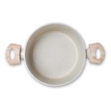 Jogo de panelas antiaderente Brinox Ceramic Life Sirius 6 peas vanilla
