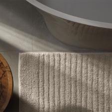Toalha para piso em algodo Trussardi Vittore 60cmx80cm Nocciola