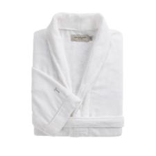 Roupo 100% algodo Trussardi Masculino Barone Branco Grande