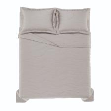 Colcha Trussardi Novara 300 fios em algodo Egpcio 3,10mx2,80m King Marmo