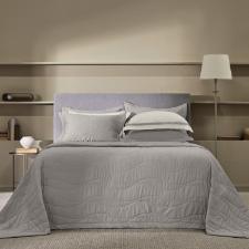 Colcha Trussardi Novara 300 fios em algodo Egpcio 3,10mx2,80m King Marmo