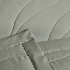 Colcha Trussardi Novara 300 fios em algodo Egpcio 2,60mx2,80m Queen Pistacchio