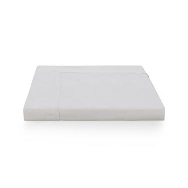 Capa para edredom em algodo Egpcio Trussardi Vercelli 300 fios 2,90mx2,70m King Branco